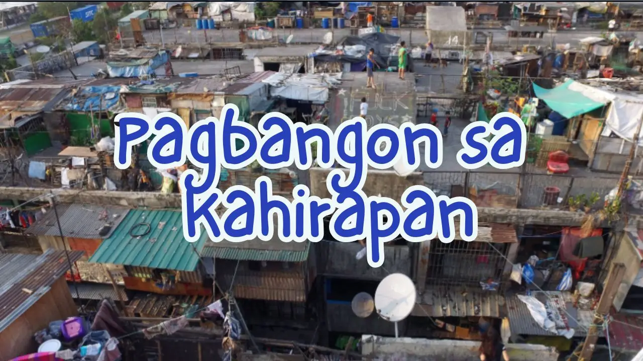 Pagbangon sa Kahirapan- talumpati tungkol sa kahirapan